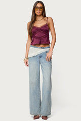 Tamar Satin Effect Tank Top