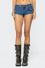 Bryan Denim Micro Shorts