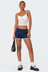 Cami Sheer Lace Tank Top