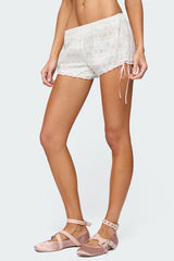 Mina Eyelet Bloomer Shorts