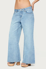 Petite Low Rise Bootcut Jeans