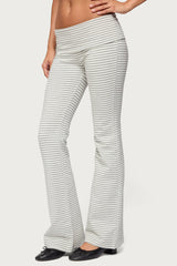 Kaeli Stripey Flared Leggings