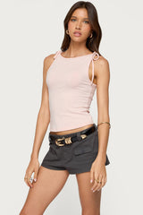 Chrissy Tie Strap Tank Top
