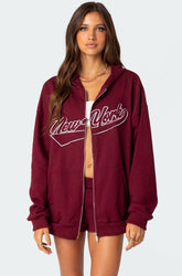 New York Oversized Hoodie
