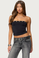 Dahna Grommet Tube Top