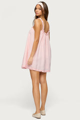 Christena Ruffle Mini Dress