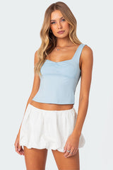 Marigold Side Slit Top