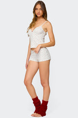 Viola Floral Lacey Shorts