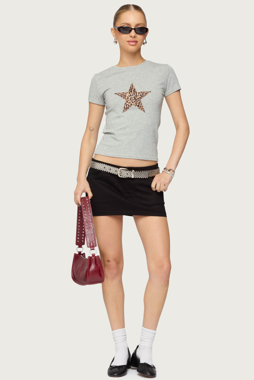 Hayes Twill Mini Skort