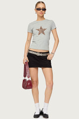 Hayes Twill Mini Skort