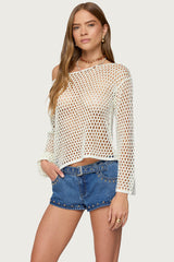 Kalley Off Shoulder Crochet Top