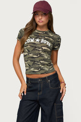 Nika Camo Cowboys T Shirt