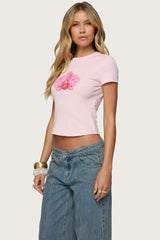 Orchid Gemstone T Shirt