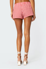 Gingham Boxer Shorts