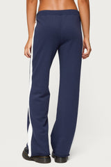 Baker Contrast Striped Sweatpants