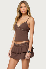 Hailie Grommet Tank Top