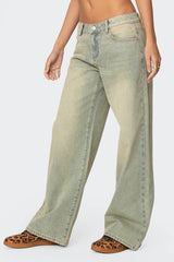 Ace Low Rise Baggy Jeans