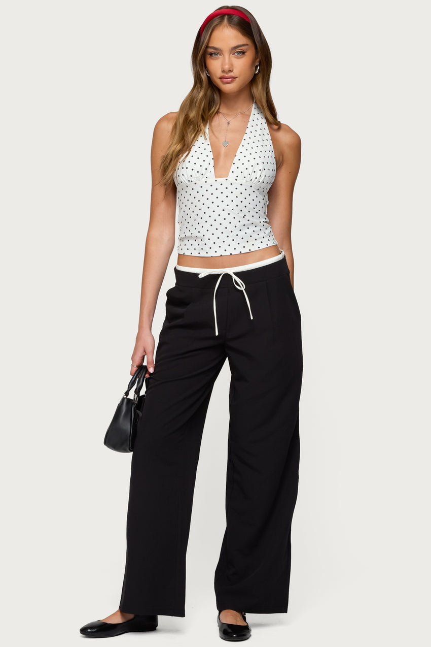 Peekaboo Drawstring Pants