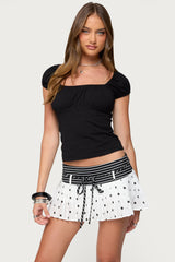 Oleana Gathered Bust Top