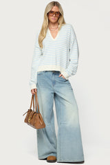 Copenhagen Oversized Striped Sweater