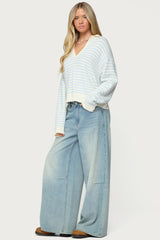 Copenhagen Oversized Striped Sweater