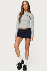 LA Girl Long Sleeve T Shirt